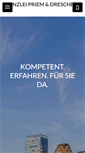 Mobile Screenshot of priem-drescher.de